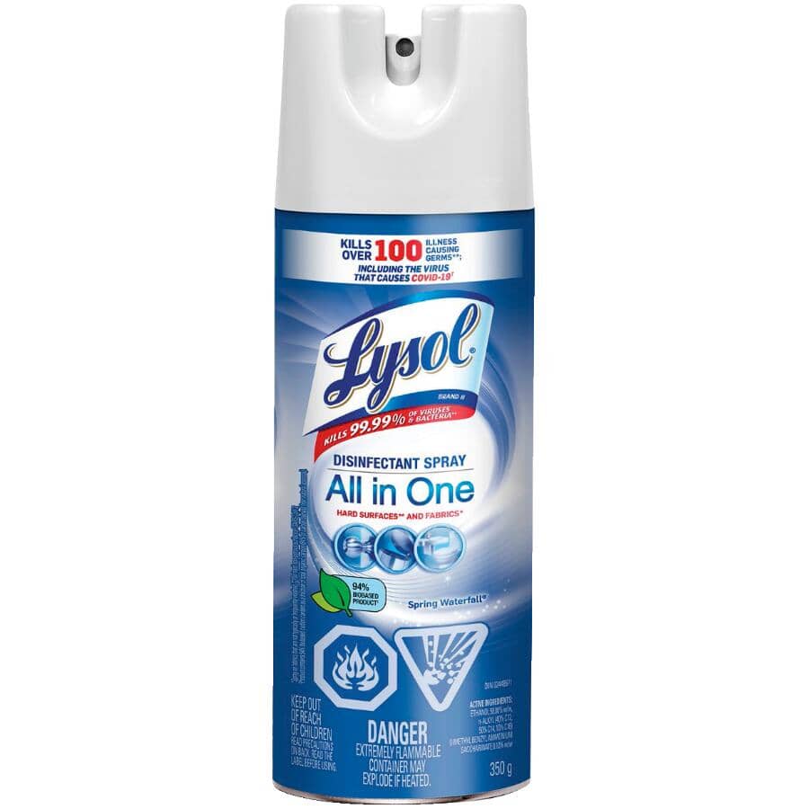 All-In-One Disinfectant Spray - Waterfall, 350 g