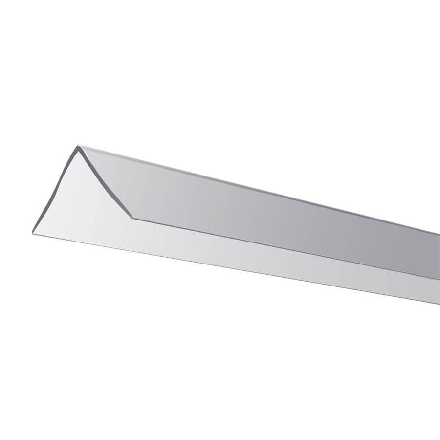 Self Stick PVC Corner Guard - Clear, 3/4" x 8'