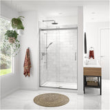 48" x 80'' Utile Marble Carrara Shower Back Wall