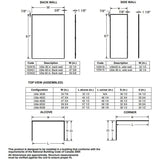 48" x 80'' Utile Marble Carrara Shower Back Wall