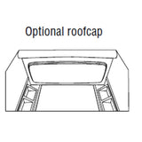 80" Finesse 5 Piece Polystyrene Tub Wall - White