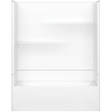 Gallery 2 Piece AcrylX Right Hand Tub and Shower Less Cap - 60" x 30", White