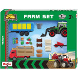 Die Cast Farm Set Playset - Mini Work