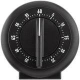 60 Minute Wind-Up Mechanical Timer - Black