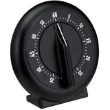 60 Minute Wind-Up Mechanical Timer - Black