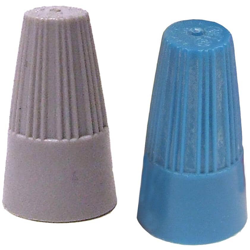 20 Pack Blue+Grey Twist Connectors