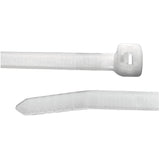 650 Pack White Cable Ties, Assorted Sizes