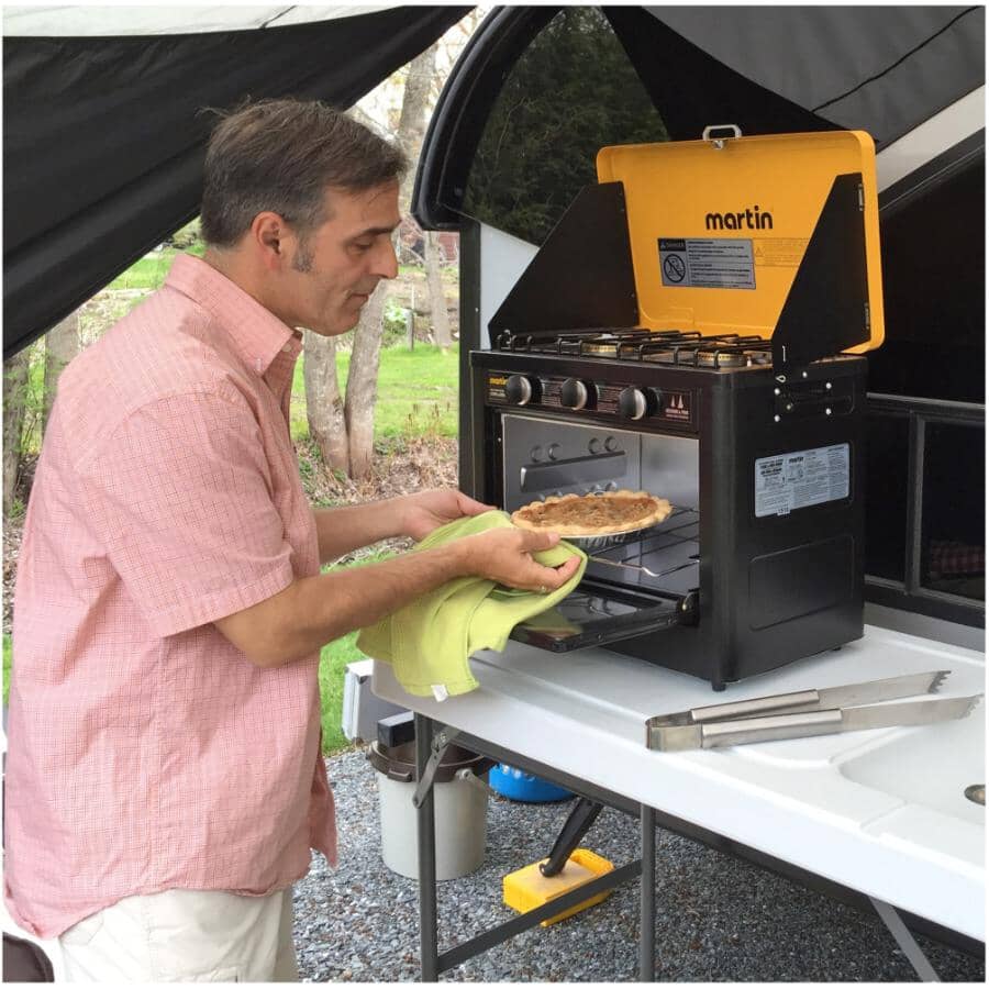 14,600 BTU Propane Oven and Stove Combo