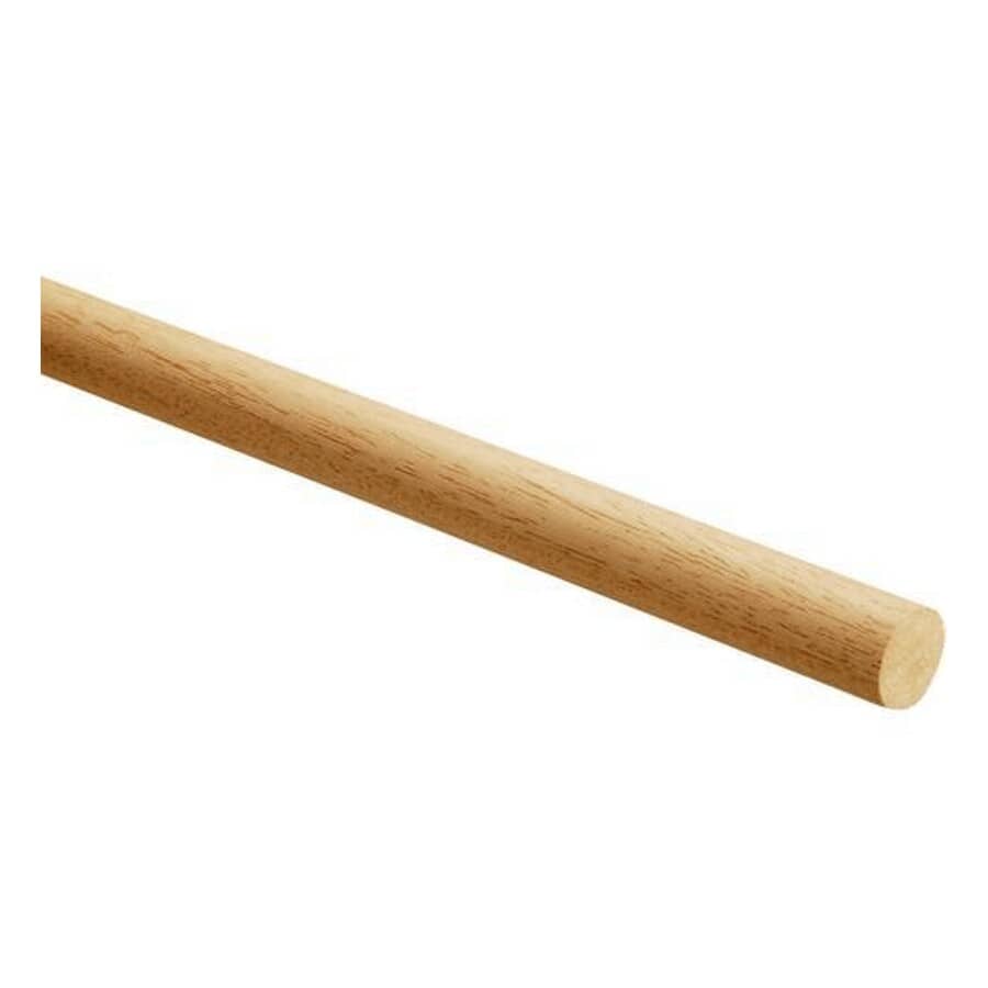 1-1/8" x 6' Hardwood Dowel