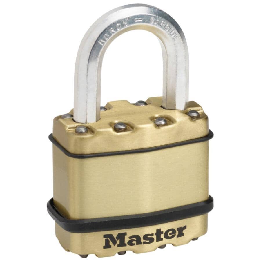 1-3/4" Brass Tough Cut Weather Resistant Padlock