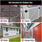 1-7/8" Black Combination Padlock