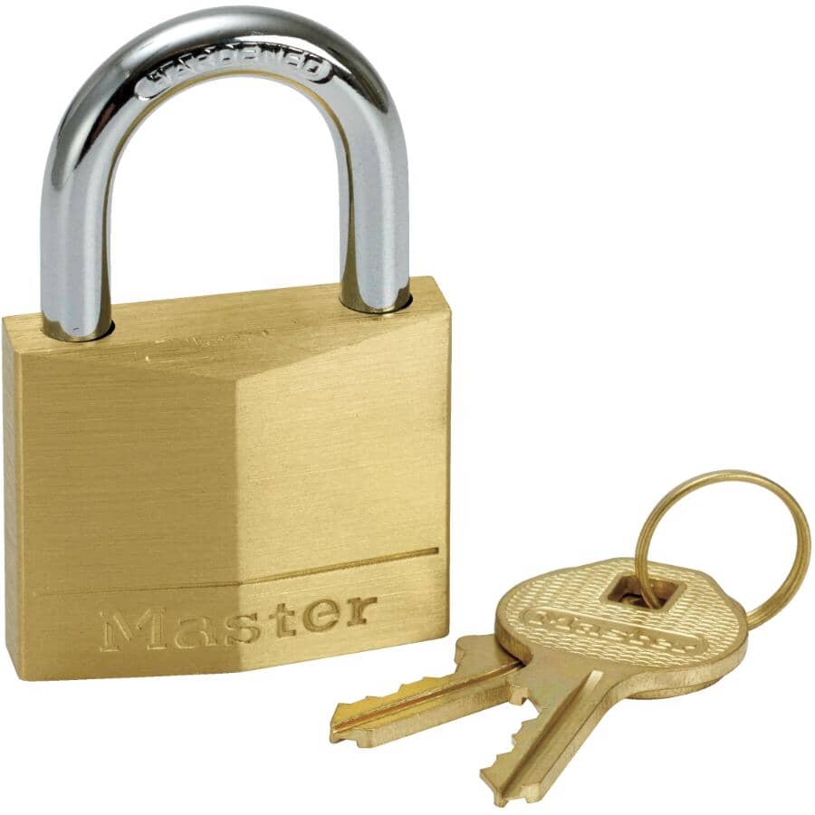1-9/16" Brass Padlock