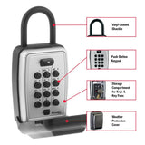 Portable Combination Lock Box - Key Safe