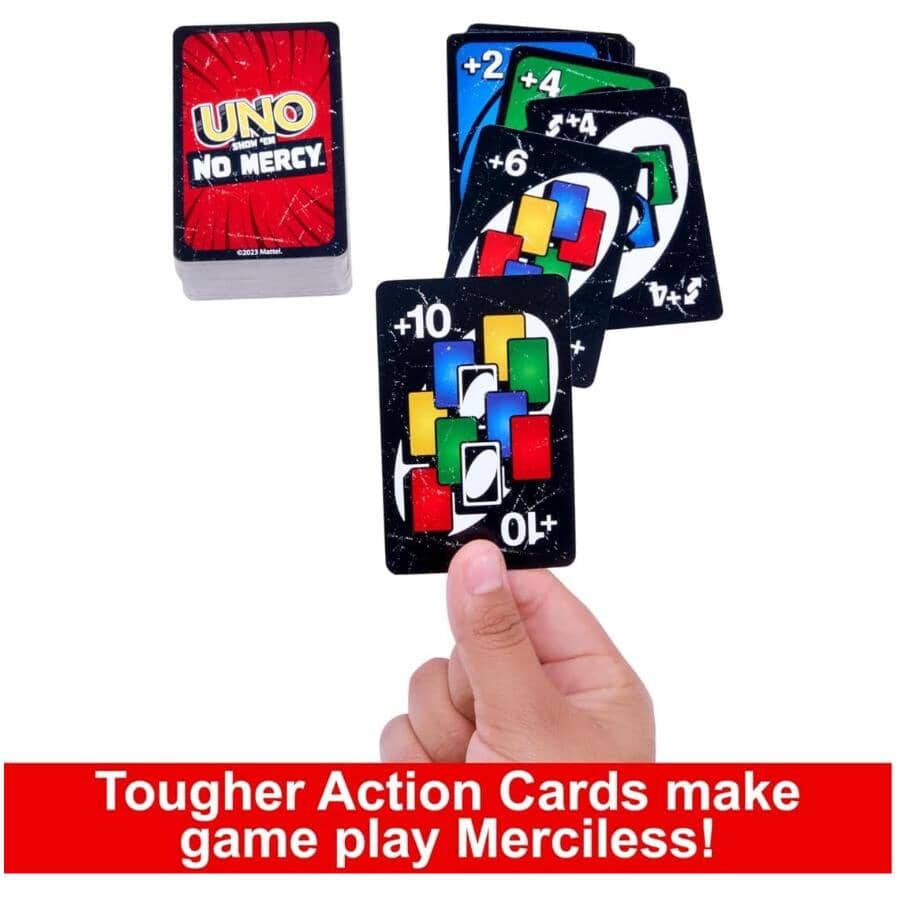 Uno No Mercy Card Game
