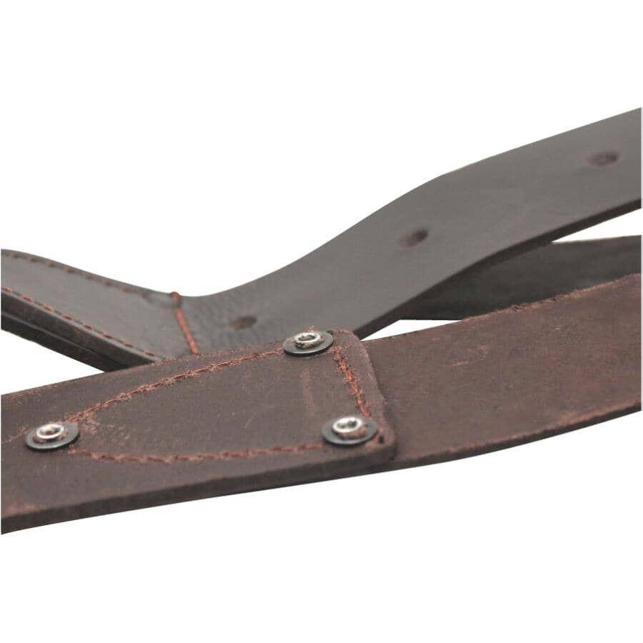 Heavy Duty Leather Work Belt