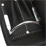 Professional Top Grain Leather Carpenters Waist Apron - 11 Pockets