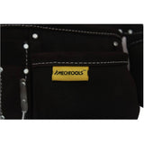 Split Leather Carpenters Waist Apron - 11 Pockets