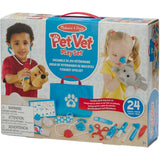 Examine & Treat Pet Vet Playset - 24 Pieces
