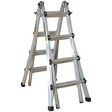 17' 5-in-1 Aluminum Multi-Position Ladder