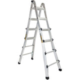 17' 5-in-1 Aluminum Multi-Position Ladder