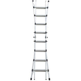 17' 5-in-1 Aluminum Multi-Position Ladder