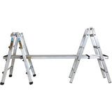17' 5-in-1 Aluminum Multi-Position Ladder