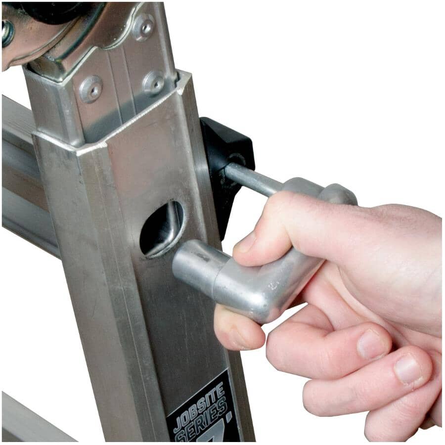 17' 5-in-1 Aluminum Multi-Position Ladder