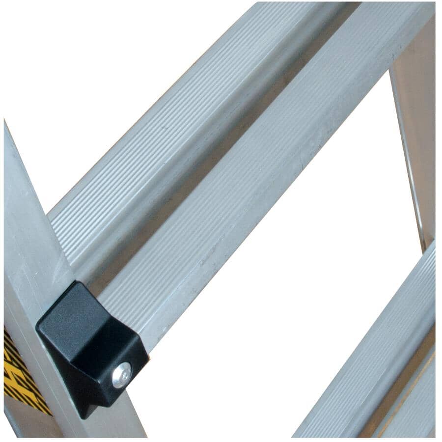 17' 5-in-1 Aluminum Multi-Position Ladder