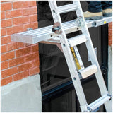 Adjustable 2-Rung Ladder Jack - 18" Wide
