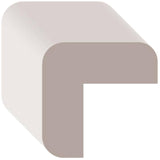 11/16" x 11/16" x 8' Finger Jointed Primed Pine Outside Corner Moulding