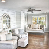 11/16" x 11/16" x 8' Finger Jointed Primed Pine Outside Corner Moulding