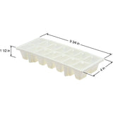 Ice Cube Trays- White, 2 Pack