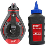 100' Bold Line Chalk Reel - with Blue Chalk Refill