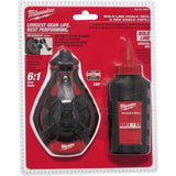 100' Bold Line Chalk Reel - with Red Chalk Refill