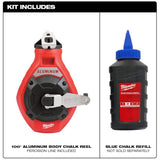100' Precision Chalk Reel - with Blue Chalk Refill