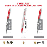 12" 5 TPI Sawzall The Ax Reciprocating Saw Blade - with Carbide Teeth