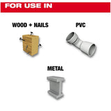 12" 7/11 Tooth Multi-Material Sawzall The Wrecker Reciprocating Saw Blades - 5 Pack