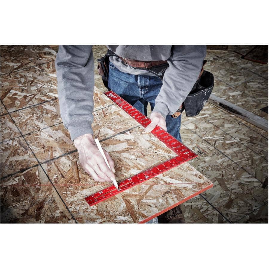 16" x 24" Laser Etched Aluminum Carpenter Square