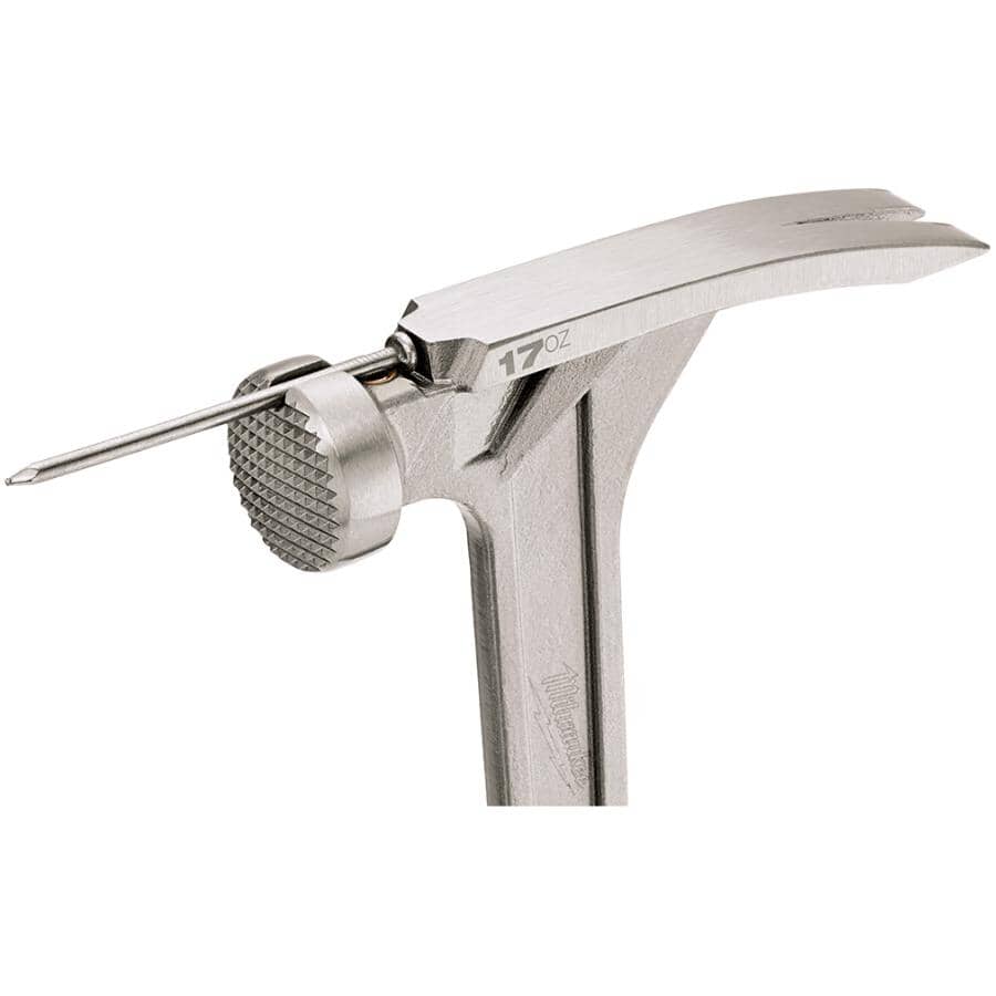 17 oz Straight Claw Milled Face Framing Hammer