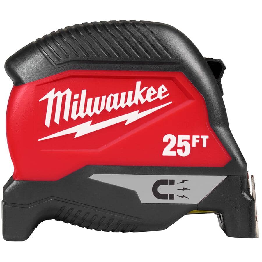 25' Compact Magnetic Tape Measure