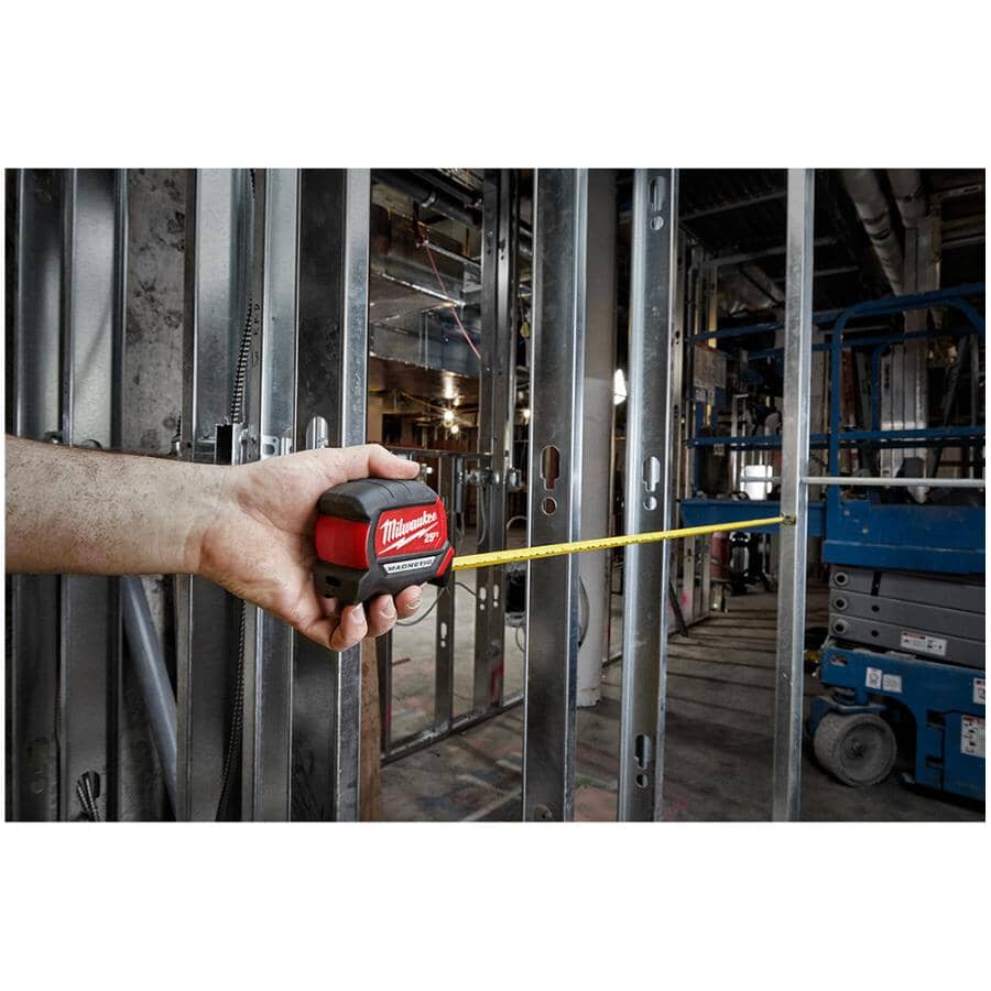 25' Compact Magnetic Tape Measure