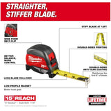 25' Compact Magnetic Tape Measure