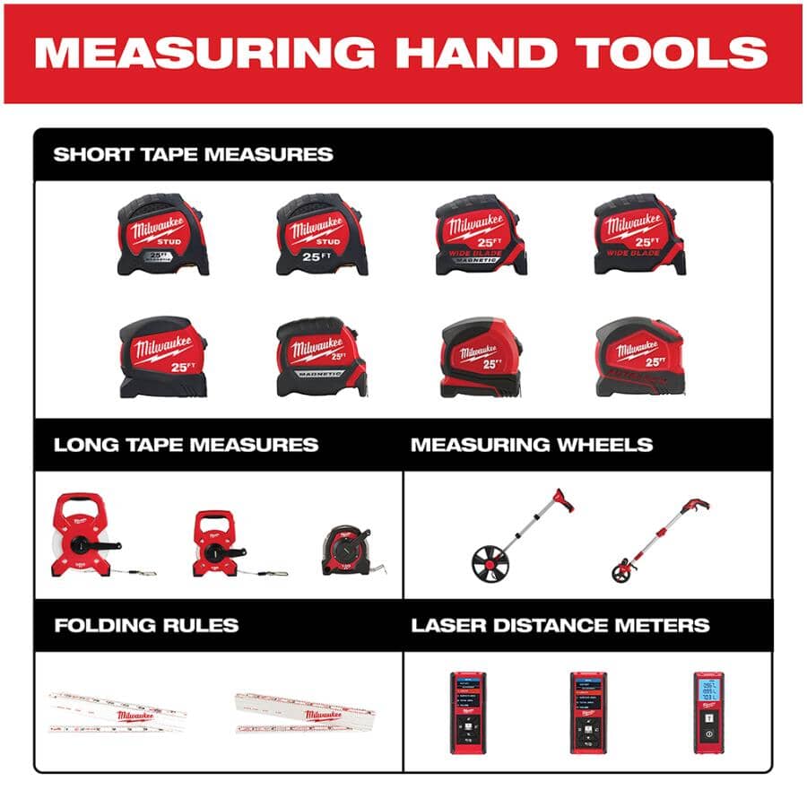 25' Compact Magnetic Tape Measure