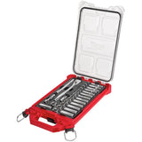3/8" Drive Metric Ratchet & Socket Set - 32 Piece, with Case