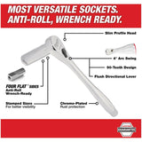 3/8" Drive Metric Ratchet & Socket Set - 32 Piece, with Case