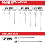 3/8" Drive Metric Ratchet & Socket Set - 32 Piece, with Case