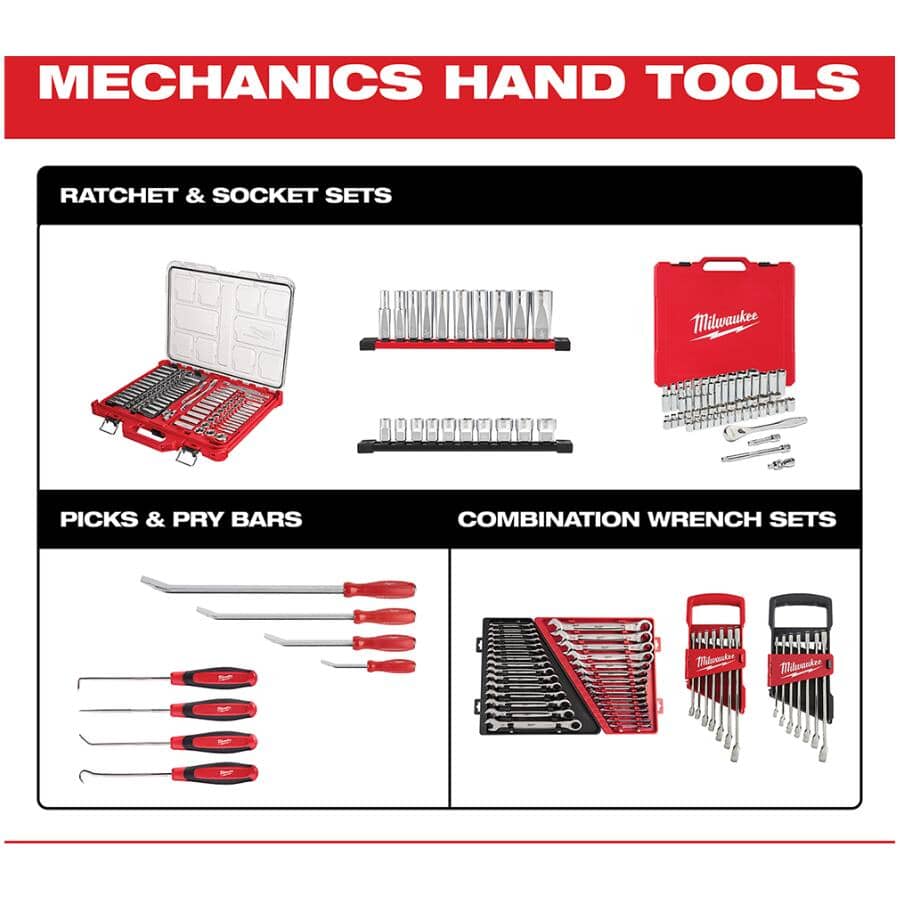3/8" Drive Metric Ratchet & Socket Set - 32 Piece, with Case