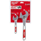 6" & 10" Adjustable Wrench Set