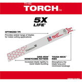 6" 14 TPI Sawzall The Torch Reciprocating Saw Blades - 5 Pack