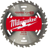 7-1/4" 24 Tooth Basic Carbide Framing Circular Saw Blade
